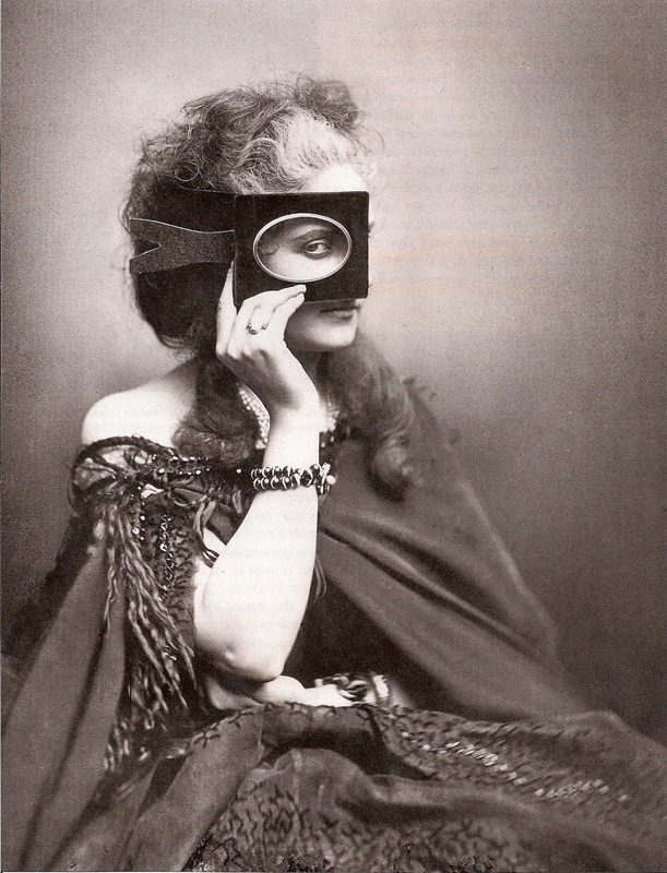 Comtesse de Castiglione zelfportret gravin Parijs