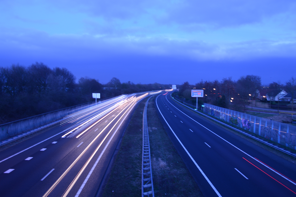 Harderwijk fotografie basiscursus sluitertijd schemering viaduct